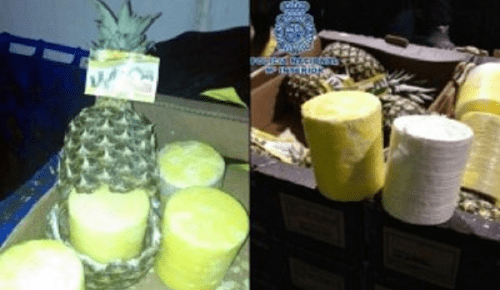 745 Kg di cocaina nascosta nella frutta esotica