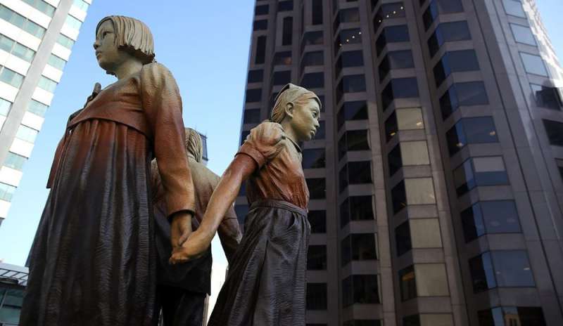 A Osaka non piace la statua per le schiave sessuali