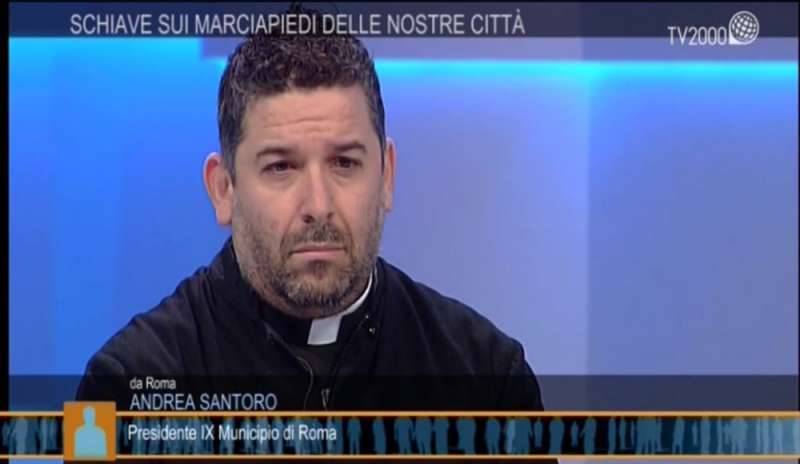 Acceso dibattito tra don Aldo Buonaiuto e il minisindaco Andrea Santoro (video)