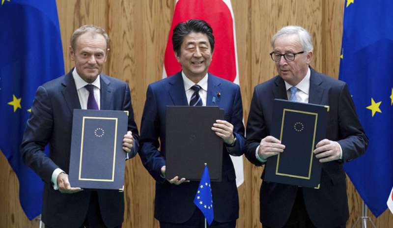 Accordo Ue-Giappone sul libero scambio