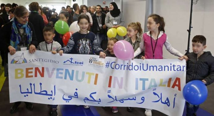 Altri 85 profughi siriani accolti a Roma