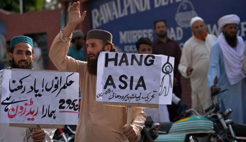 Asia Bibi è libera: esplode la rabbia dei fondamentalisti