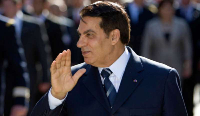 Ben Ali, il presidente deposto dalla Primavera araba