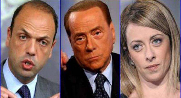 Berlusconi: “La destra in Sicilia vince solo se unita”. Meloni: “Impossibile con Alfano”
