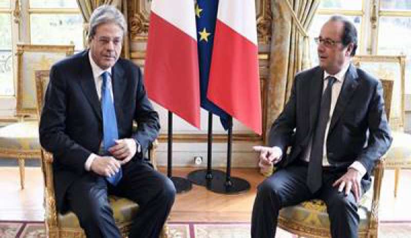 Bilaterale Italia-Francia, Gentiloni: “Può essere l’anno della sconfitta del Daesh”