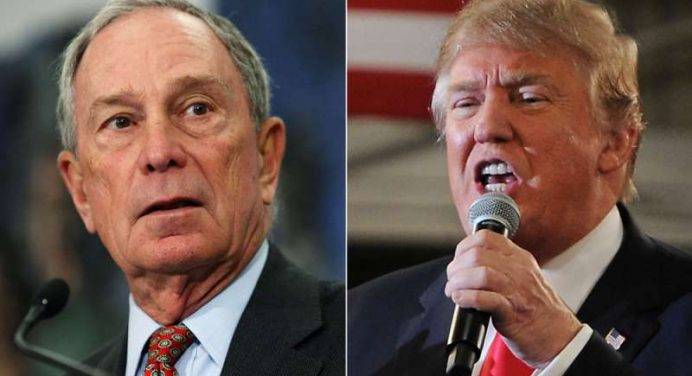 Bloomberg contro Trump, sfida tra miliardari per la presidenza