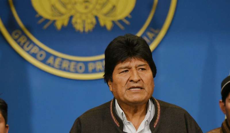 Caos in Bolivia, Morales si dimette