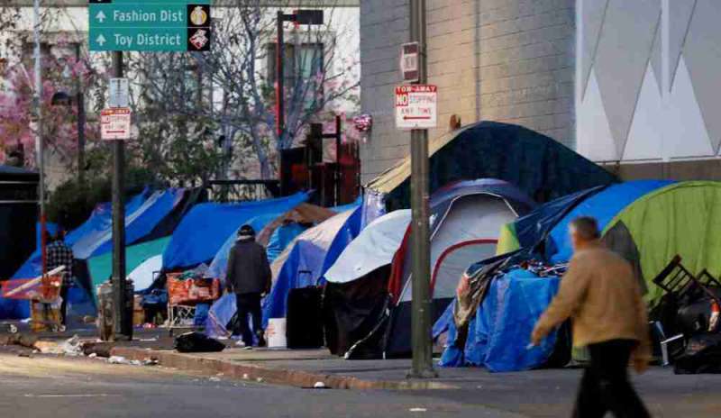 Boom di senzatetto, emergenza a Los Angeles