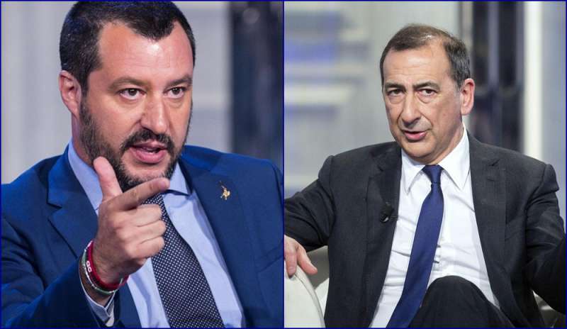 Botta e risposta Salvini-Sala