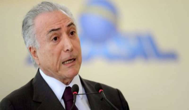 Brasile, il presidente Temer accusato di corruzione