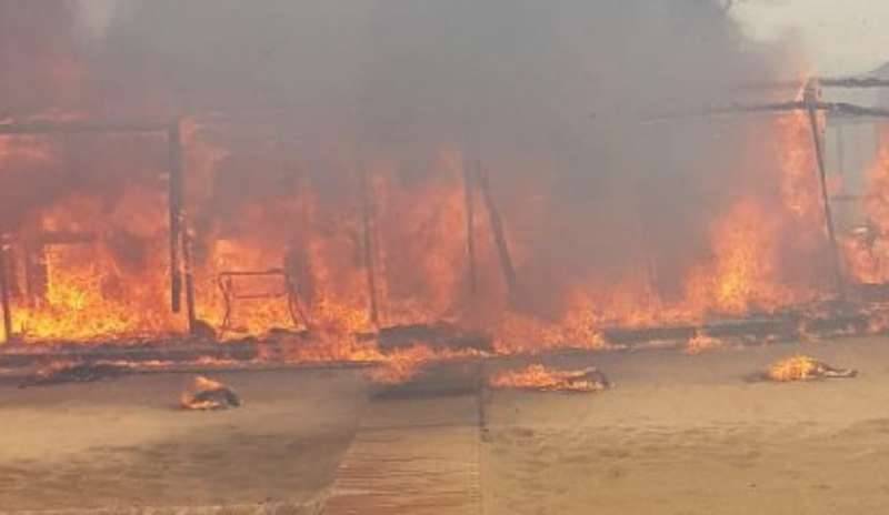 Catania: incendi nei lidi balneari, circolazione ko