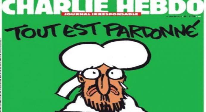 Charlie Hebdo torna in edicola domani. In copertina Maometto