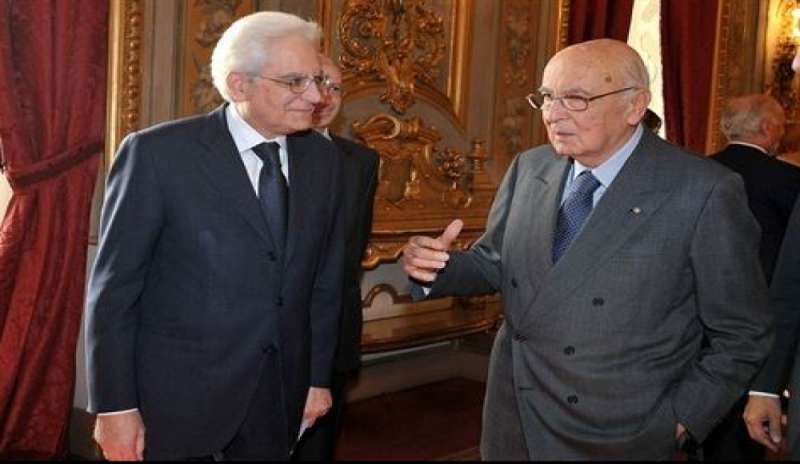 Colloqui con Ciampi e Napolitano per il nuovo Presidente