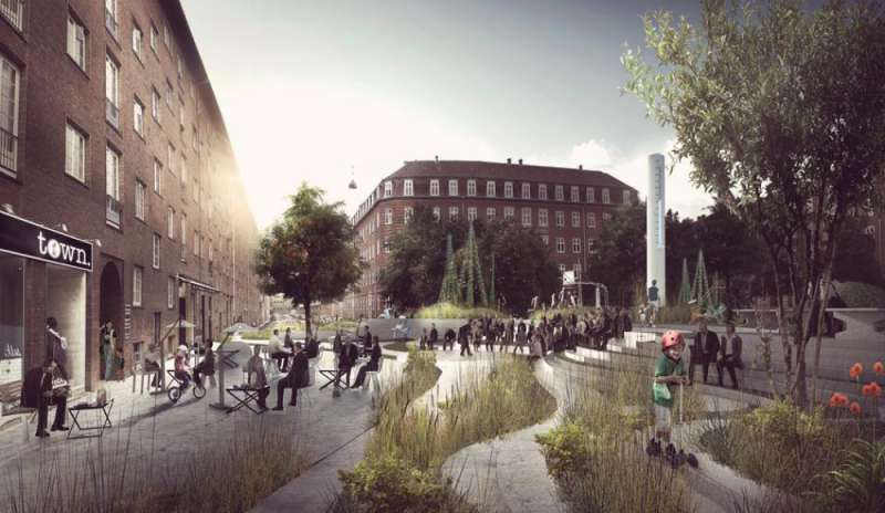 A Copenaghen un quartiere a prova di cambiamenti climatici