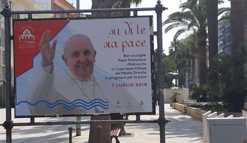 Il Papa a Bari nel segno della pace