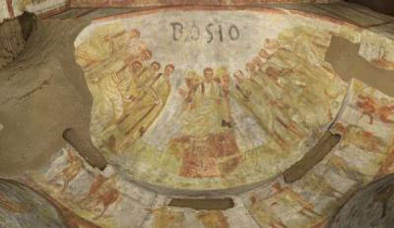 Dalle catacombe di Domitilla riemergono due gioielli di arte paleocristiana