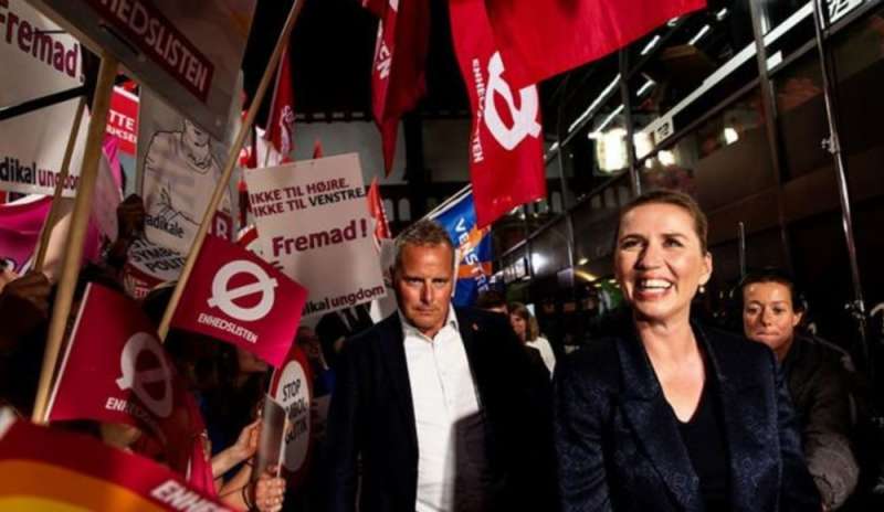Danimarca, boom delle sinistre: trionfa Frederiksen