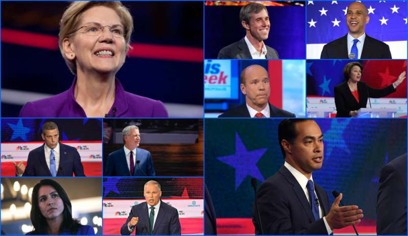 Democratici, vincitori e vinti del primo dibattito