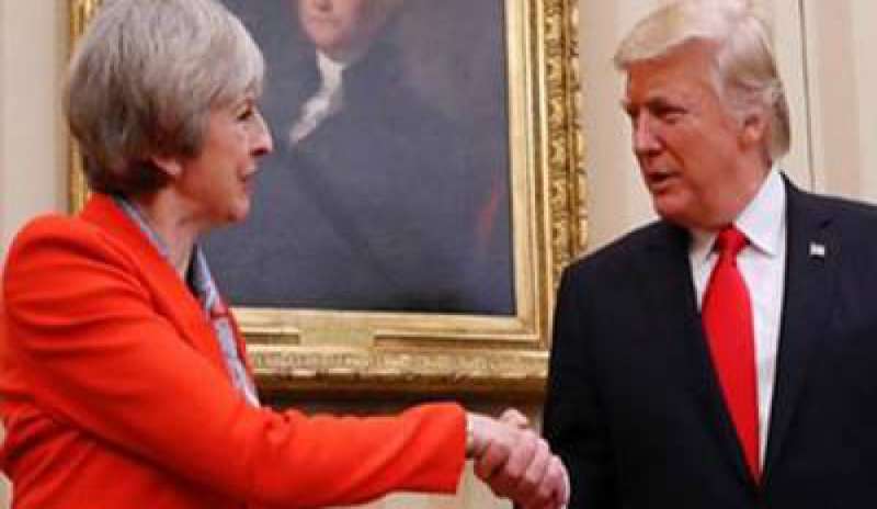 Donald Trump incontra Theresa May: “La Brexit sarà fantastica per il vostro Paese”