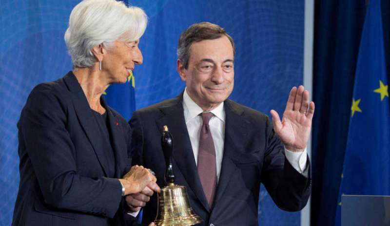 Draghi ai saluti, la Bce a Lagarde: “E' in buone mani”