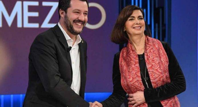 Duello tv Salvini-Boldrini