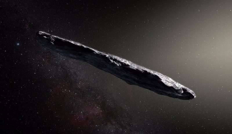 Ecco Oumuamua, l'asteroide alieno