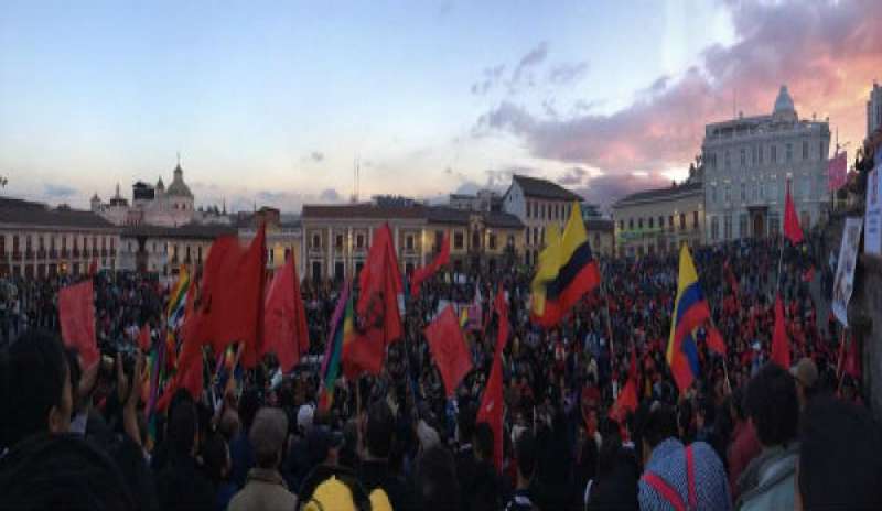 Ecuador: manifestazioni a Quito, arresti e feriti
