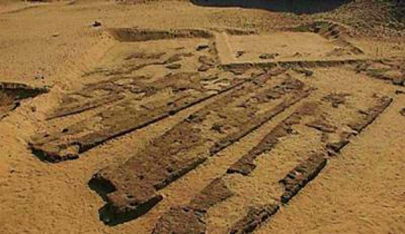 Egitto: portato alla luce il “sepolcro” della nave di Sesostri III