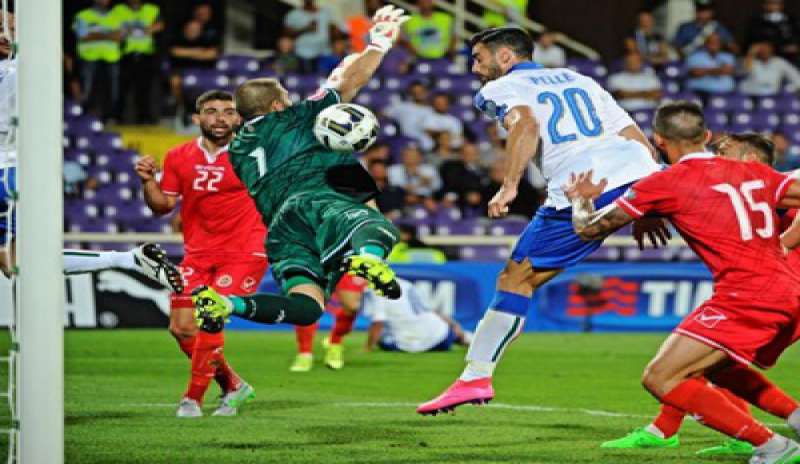 EURO 2016: ITALIA MALTA 1-0, PELLE’ REGALA LA VITTORIA (DI MANO) AGLI AZZURRI
