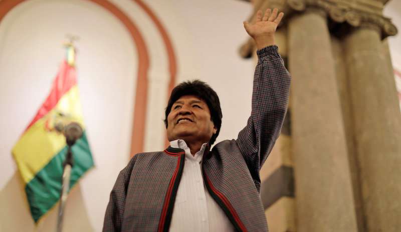 Evo Morales è Presidente, no al ballottaggio