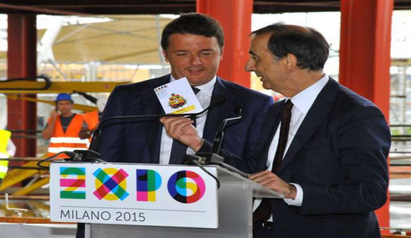 Expo, Renzi vede rosa e parla di “2015 anno felix”