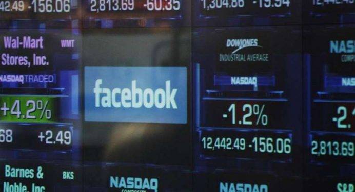 Facebook, altro tonfo a Wall Street