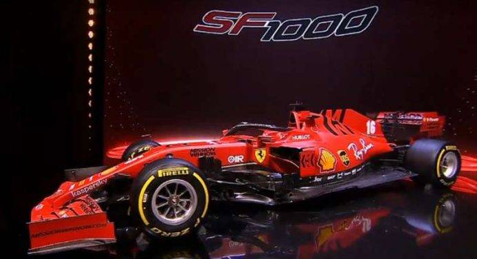 Ferrari, via i veli alla SF1000