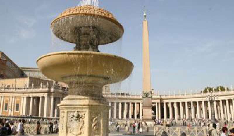 Fontane a secco anche in Vaticano per risparmiare acqua