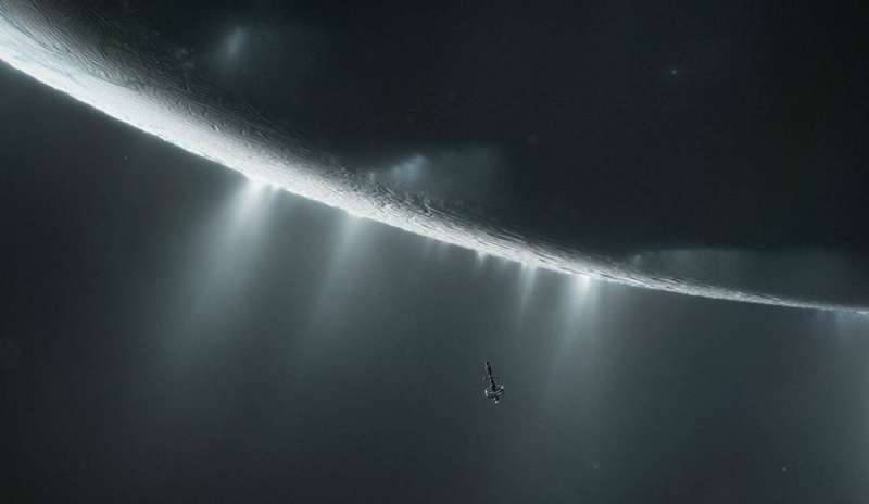 Fonti termali “eterne” riscaldano l'oceano di Encelado