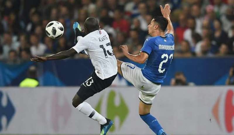 Francia-Italia 3-1, troppo Bleus per gli Azzurri