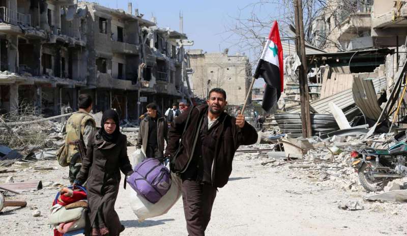 “Ghouta completamente sgomberata dai ribelli”</p>