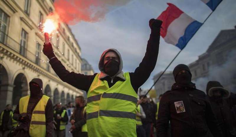 Gilet gialli: scontri a Rouen e a Montpellier