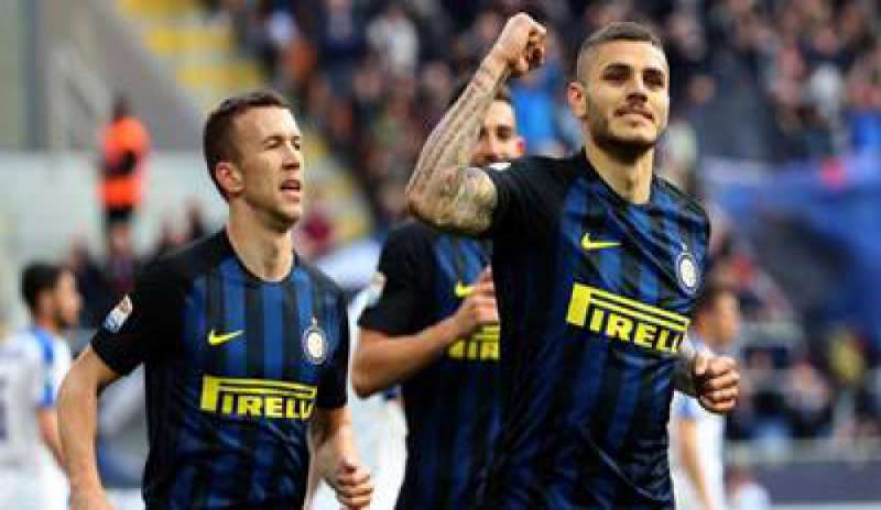 Goleada a San Siro, l’Inter travolge l’Atalanta 7 a 1: tripletta di Icardi e Banega