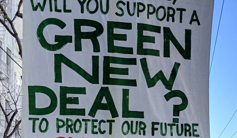 Green new deal, ovvero economia al verde