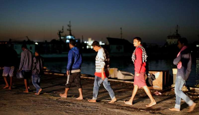 Guardia costiera libica ferma barcone con 158 persone</p>