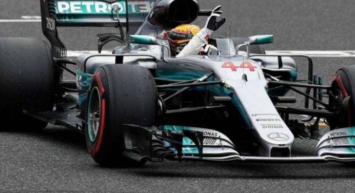 Hamilton vince il Gp del Giappone e ipoteca il Mondiale
