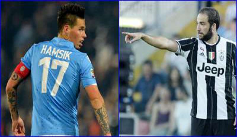 Hamsik sprona il Napoli, Chiellini: “Higuain ha conservato i gol per questa partita”