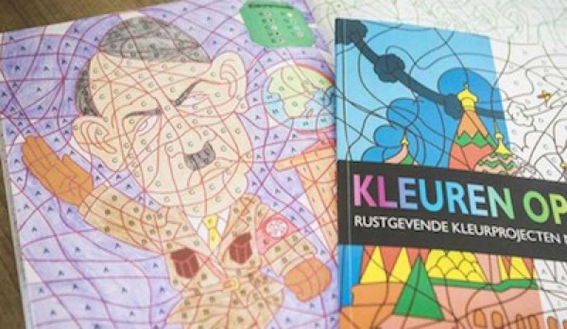 Hitler sul libro da colorare per bambini: scandalo in Olanda