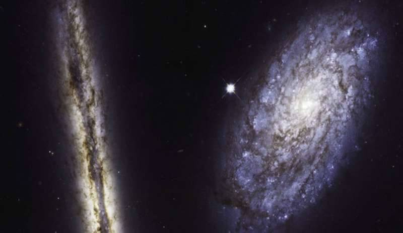 Hubble festeggia 27 anni di attività con la foto di due galassie “sorelle”