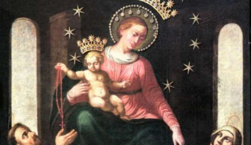 Il 13 novembre la discesa del quadro della Vergine del Rosario
