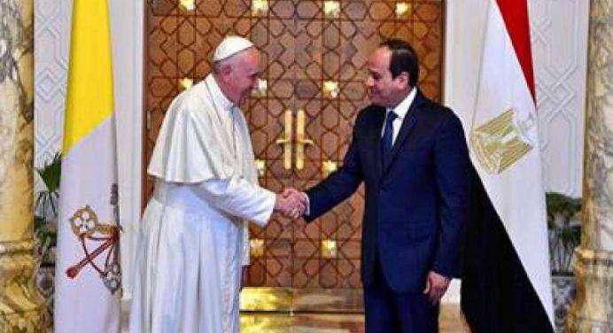Il discorso del Santo Padre alle Autorità egiziane