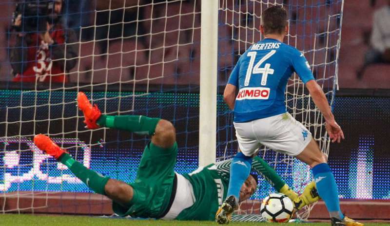 Il Napoli impatta su Handanovic: con l’Inter è 0-0