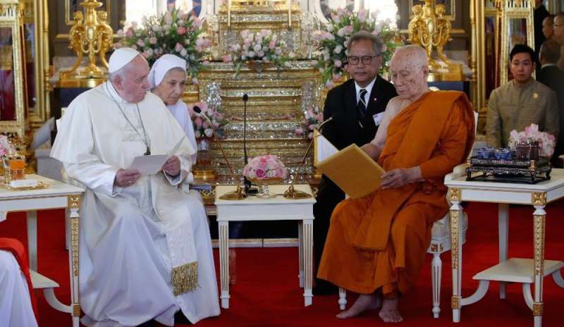 Il Papa al Patriarca Buddista: “Le religioni promuovano pace e fraternità”