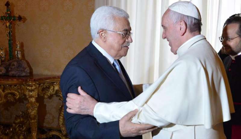 Il Papa e Abu Mazen: “Riattivare i processi di pace”